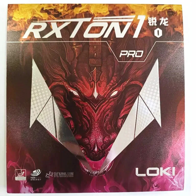 Originali LOKI RXTON 1 PRO stalo teniso guma pusiau lipni greita ataka originali WANG HAO LOKI stalo teniso kempinė varžyboms
