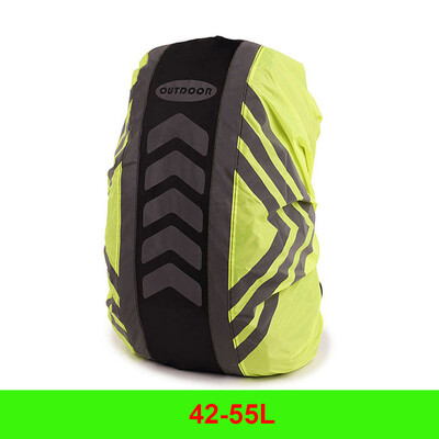 KoKossi 1vnt. Neperšlampamas lauko dangtelis Dviračių žygis Laipiojimas Kuprinės Apdangalas nuo lietaus naktinis šviesą atspindinti juostelė Apsauga nuo dulkių Unisex