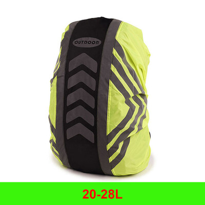 KoKossi 1vnt. Neperšlampamas lauko dangtelis Dviračių žygis Laipiojimas Kuprinės Apdangalas nuo lietaus naktinis šviesą atspindinti juostelė Apsauga nuo dulkių Unisex