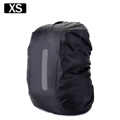 Atstarojošs ūdensnecaurlaidīgs mugursoma lietus pārsegs āra sportam nakts riteņbraukšanas drošības viegls lietus pārklājs soma kempings pārgājieniem 10-70L