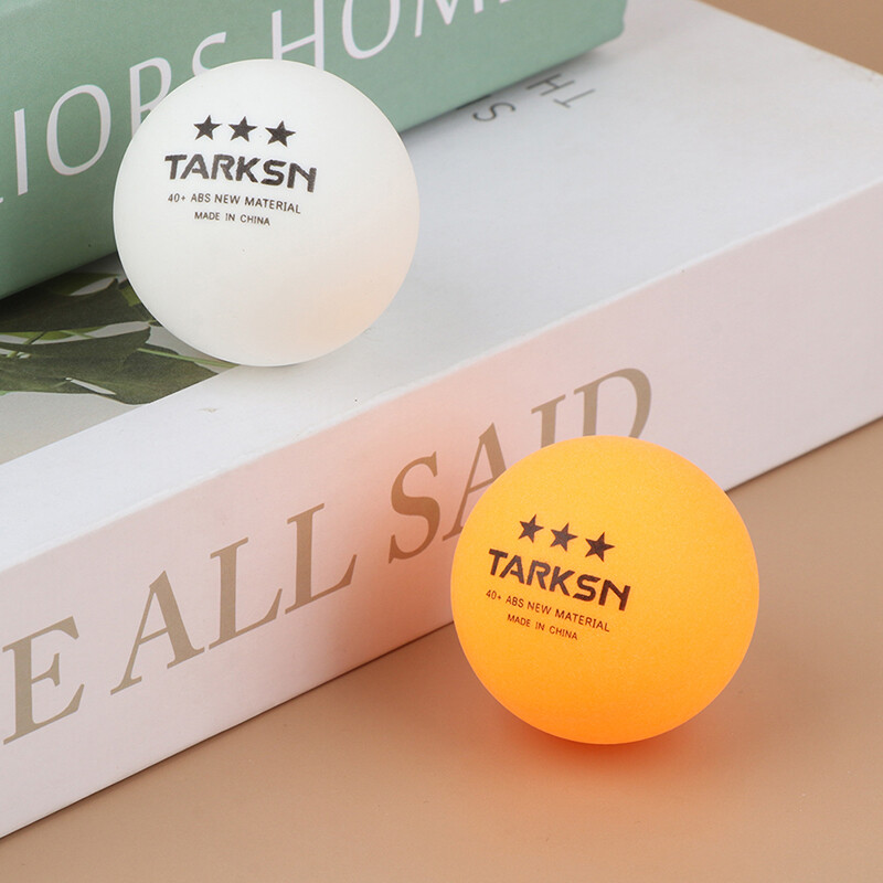 10 vnt Naujos medžiagos ABS 40+ geltonos baltos spalvos stalo teniso kamuoliukai profesionalūs stalo teniso treniruočių kamuoliai 3 žvaigždučių