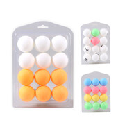 12vnt Nauji ABS plastikiniai stalo teniso kamuoliukai 40+mm stalo teniso kamuoliukai, skirti rungtynių treniruotėms kamuoliukų numerių pingpang kamuoliukai