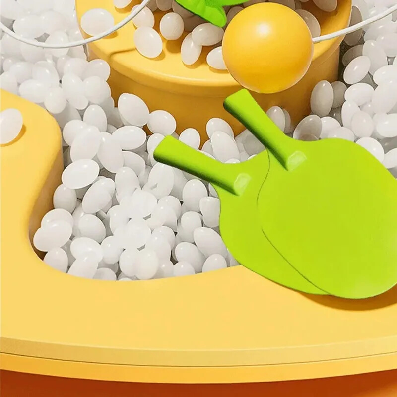 Kabantis stalo teniso treniruoklis su raketėmis mini teniso kamuoliu Interaktyvus vaikų žaidimas Reagavimo gebėjimų gerinimo pratimas Kambarių kamuolys