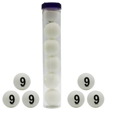 Skaitmeninis stalo teniso kamuoliukas, 6 vnt., keičiamas stalo teniso kamuoliukas, 3 žvaigždučių standartinis stalo teniso kamuoliukas, skirtas patalpoms / lauke