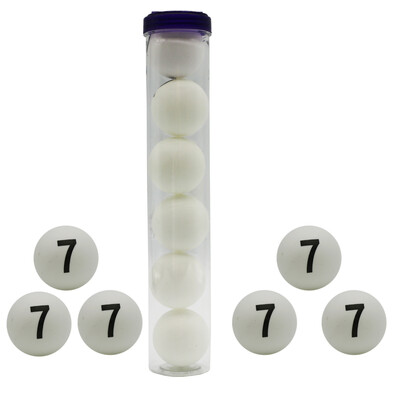 Skaitmeninis stalo teniso kamuoliukas, 6 vnt., keičiamas stalo teniso kamuoliukas, 3 žvaigždučių standartinis stalo teniso kamuoliukas, skirtas patalpoms / lauke