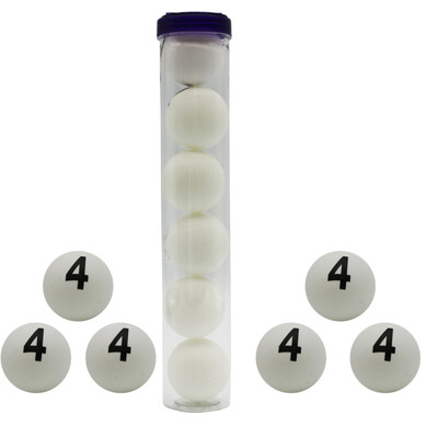 Skaitmeninis stalo teniso kamuoliukas, 6 vnt., keičiamas stalo teniso kamuoliukas, 3 žvaigždučių standartinis stalo teniso kamuoliukas, skirtas patalpoms / lauke