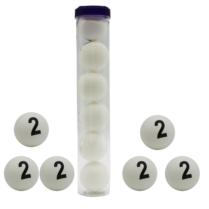 Skaitmeninis stalo teniso kamuoliukas, 6 vnt., keičiamas stalo teniso kamuoliukas, 3 žvaigždučių standartinis stalo teniso kamuoliukas, skirtas patalpoms / lauke