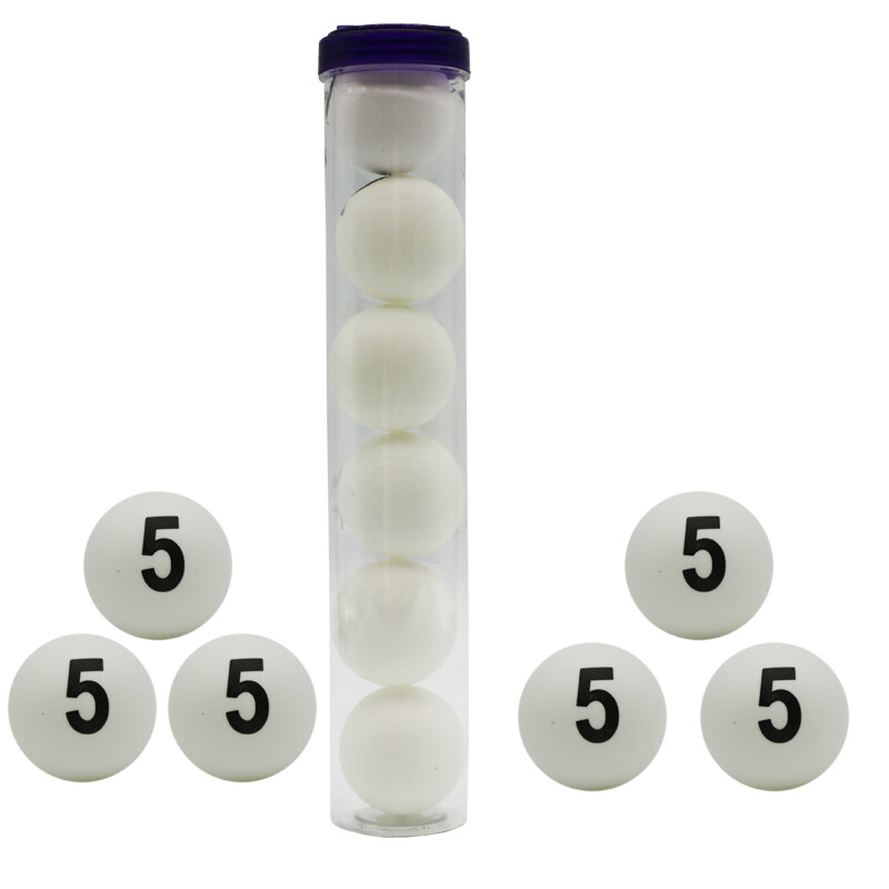 Skaitmeninis stalo teniso kamuoliukas, 6 vnt., keičiamas stalo teniso kamuoliukas, 3 žvaigždučių standartinis stalo teniso kamuoliukas, skirtas patalpoms / lauke