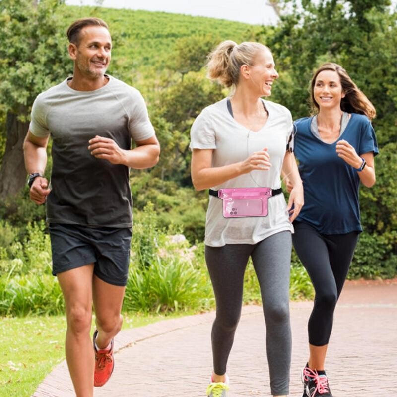 Veekindel kuivkoti kott telefonikoti jaoks Reguleeritava vöörihmaga õlakottide veealune ümbris rannas ujumise veespordi jaoks