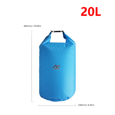 Suure mahutavusega 8L/40L/70L välitingimustes veekindel kuivkott kott Ujumine Rafting Kajakisõit Jõematkamine Paadisõiduriiete hoiupakk