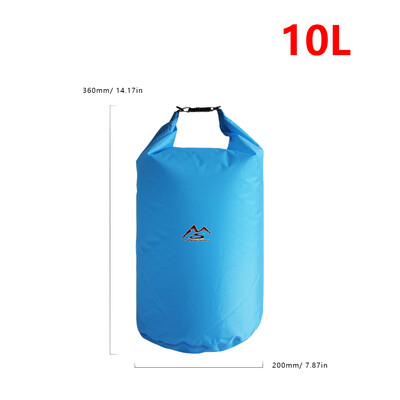 Suure mahutavusega 8L/40L/70L välitingimustes veekindel kuivkott kott Ujumine Rafting Kajakisõit Jõematkamine Paadisõiduriiete hoiupakk