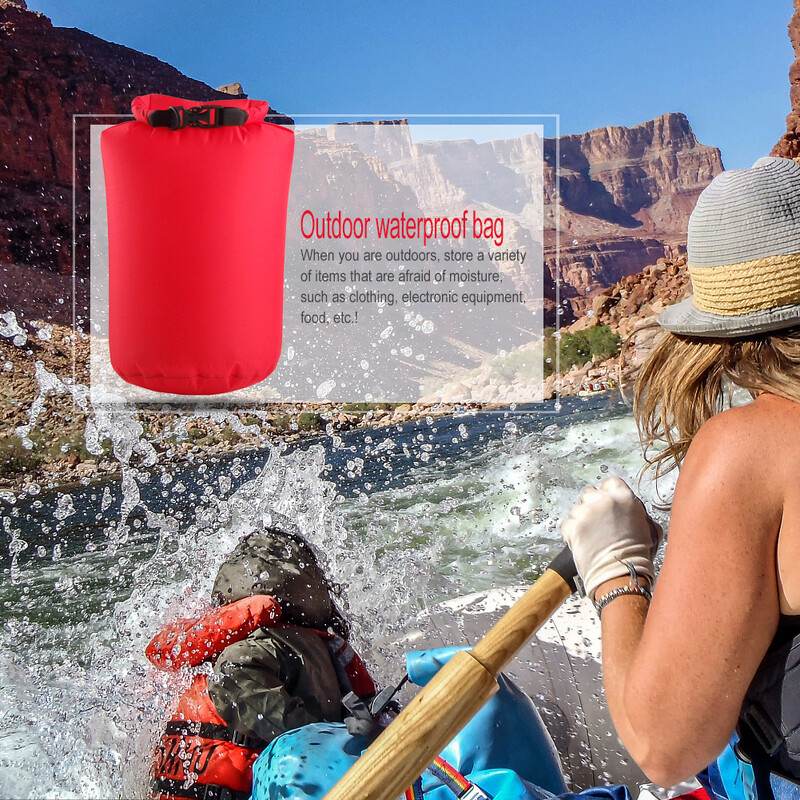 Suure mahutavusega 8L/40L/70L välitingimustes veekindel kuivkott kott Ujumine Rafting Kajakisõit Jõematkamine Paadisõiduriiete hoiupakk