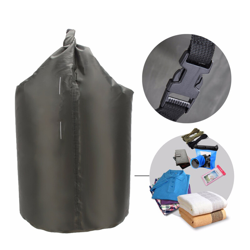 Suure mahutavusega 8L/40L/70L välitingimustes veekindel kuivkott kott Ujumine Rafting Kajakisõit Jõematkamine Paadisõiduriiete hoiupakk
