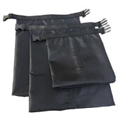 3 gab./komplektā pārvadājami vērtīgi ātrbojīgi 30D īpaši augstas kvalitātes DuPont Cordura pārklājumi ar silikona neilona zaļu ūdensnecaurlaidīgu pārgājienu somu