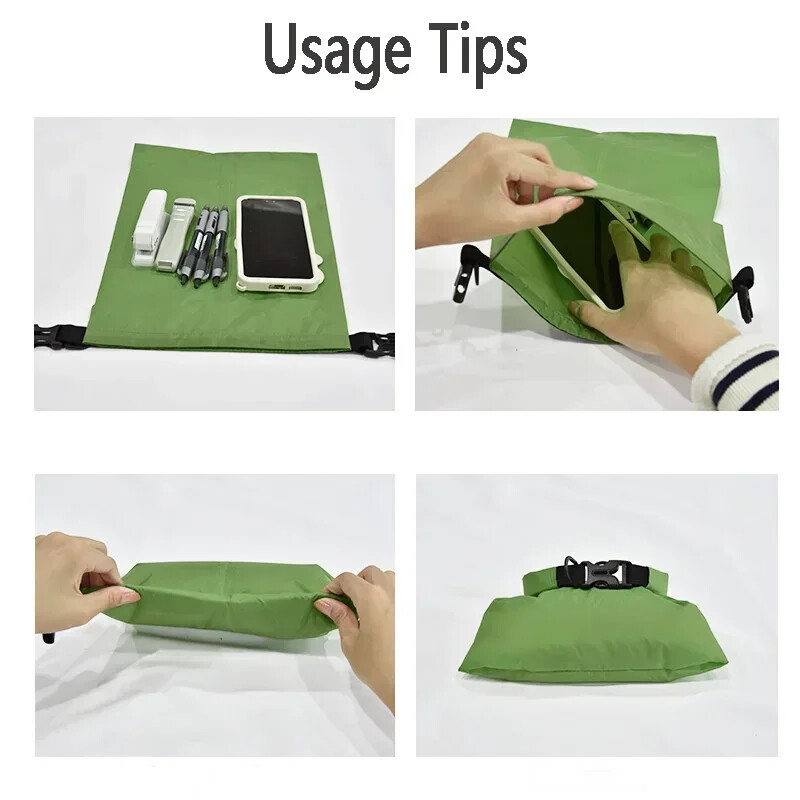 1,5/2,5/3/3,5/5/8L veekindel kuivkoti kott ülikerge triiviva ujumisriiete hoiukott Telkimise parvetamine Süstasõidu spordikott