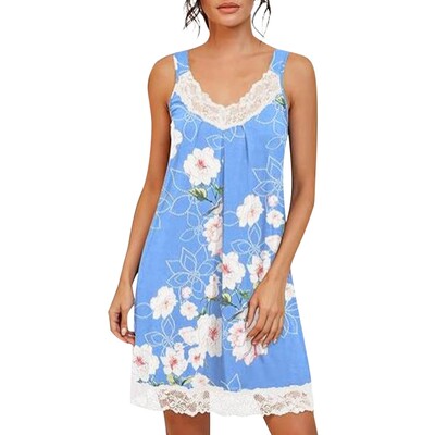 Naiste pesu Pitsrihm Kamisole Seksikas Vaba aeg Mugav Öösärk Magamiskleit Puuvillane magamisriided Ööriided Kodu Colthes 속옷