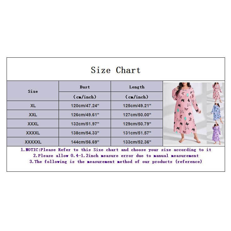 Megzti medvilniniai moteriški didesnio dydžio apatiniai naktiniai marškiniai Laisvas naktinis marškinys ilgomis rankovėmis naktinė suknelė miela animacinių filmų namų suknelė Seksualūs miegui