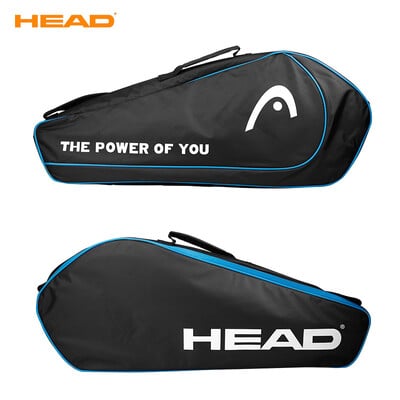 Geantă pentru rachetă de tenis HEAD, pachet de 3 pachete de antrenament, sport, competiție, geantă de mână, geantă de mână, squash, badminton, rachetă de padel