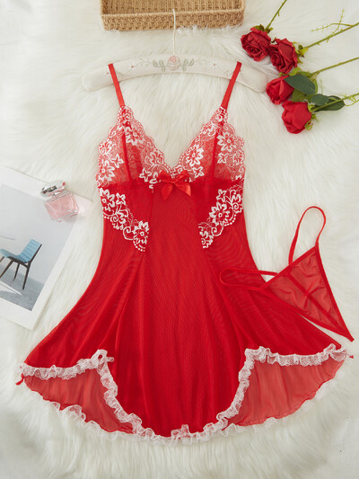 Seksikas öösärk naiste salapesu läbipaistev balli hommikumantlid Babydoll õhtused erootilised mantlid kiusatus pikk aluspesu öösärk