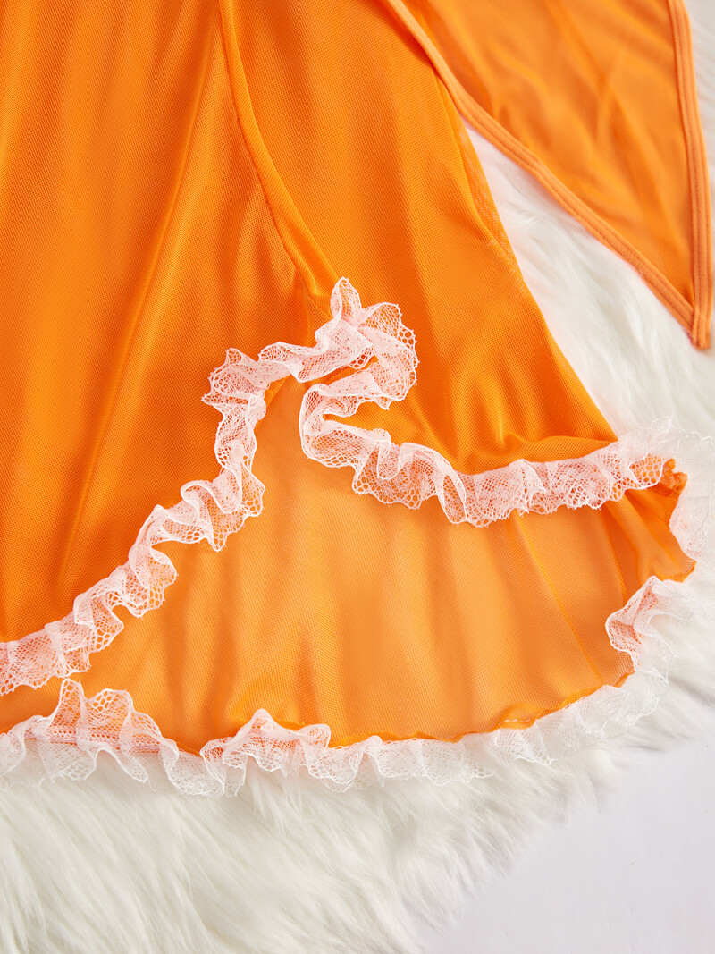 Seksikas öösärk naiste salapesu läbipaistev balli hommikumantlid Babydoll õhtused erootilised mantlid kiusatus pikk aluspesu öösärk