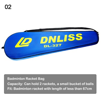 Sulgpallitarvikud Paks sulgpallireketi kott Oxford kaasaskantav reket kaitsev kate Reket kandekott Sulgpallireket