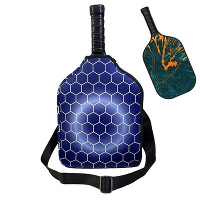 Tennis Sling seljakott Rind õlakott Veekindel tropp Crossbody Veekindel tennisekott Tennis Paddle Squash Sling