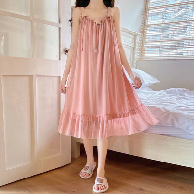 Sweet Sleepwear Moterų vasariniai tinkliniai nėriniuoti naktiniai drabužiai poilsio drabužiai trumpomis rankovėmis Kostiumas Rožinė pižama Prabangūs Japonijos Kawaii Drabužiai Nauji