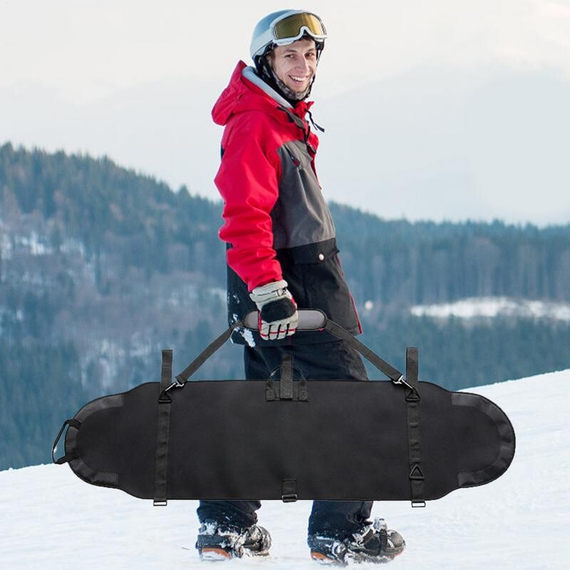 Snieglenčių kelioniniai krepšiai skraidymui Sustiprinti snieglenčių kelioniniai krepšiai Snieglenčių kelioniniai krepšiai slidžių laikymo dėklas, skirtas skraidyti lėktuvu