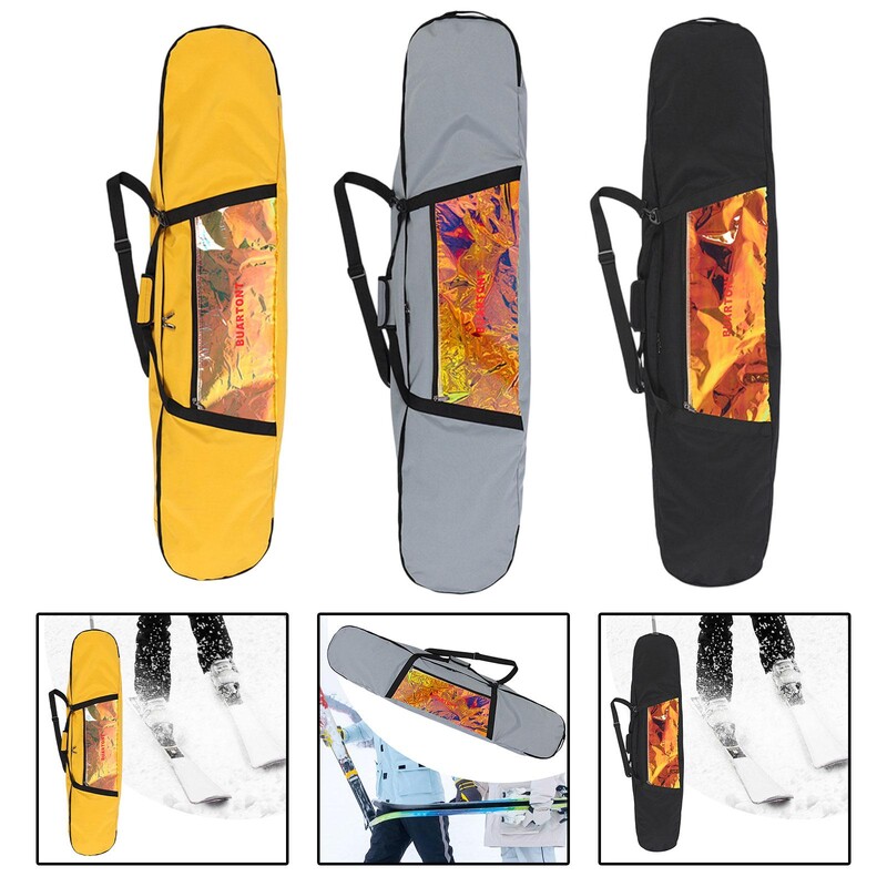 Snieglentės krepšys, tinkamas lentoms