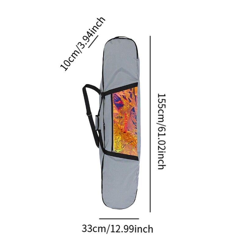 Snieglentės krepšys, tinkamas lentoms
