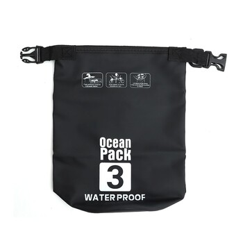 3L αδιάβροχη Dry Bag Pack Σάκκος Κολύμβησης Rafting Καγιάκ River Trekking Πλωτό Ιστιοπλοΐα Κανό Βαρκάδα Water bag