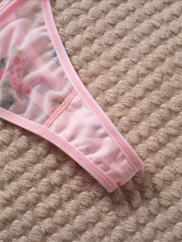 Haldjas seksikas naiste ööriided, roosa mustriga öösärk, V-kaelusega öökleit, 2 tk Bowknot pidžaamakleit, ilus volangidega riietus kodus