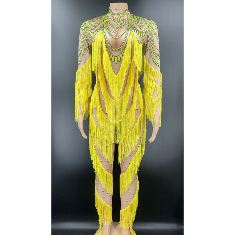 Seksualūs moteriški šliaužtinukai deimantas Blizgūs kutai, tamprūs, aptempti kombinezonai vakarėlis Baras naktinis klubas DJ dainininkės scenos drabužiai