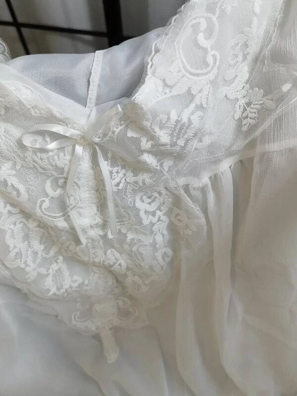 Suured naiste kevadsügised vintage võrgust öösärgid pikkade varrukatega pitsist öösärgid Victoria ajastu öökleit Printsessi magamisriided