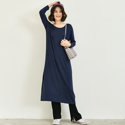 Fdfklak Temperament Nauji medvilniniai miego drabužiai naktinė suknelė, moteriška pavasario rudens naktinukai ilgomis rankovėmis, lauke dėvėti moteriški naktiniai marškinėliai