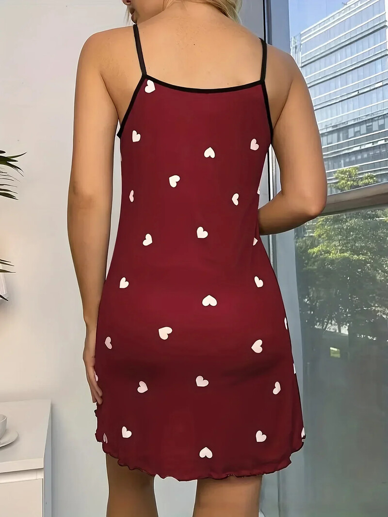 Seksīga guļamveļa Sieviešu vasaras nakts kleita ar V-veida kakla izgriezumu pidžamas bez piedurknēm naktskrekls naktskrekls naktskrekls naktsveļa Mājas pidžama Femme Pjs