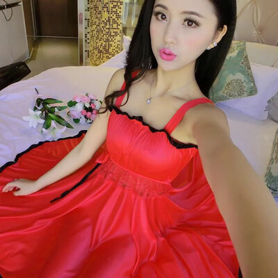 2024. gada vasaras bezpiedurkņu siksniņa. Seksīgs sieviešu naktsveļas sieviešu naktskrekli, mākslīgā zīda, atlasa mežģīnes, sieviešu naktskrekli