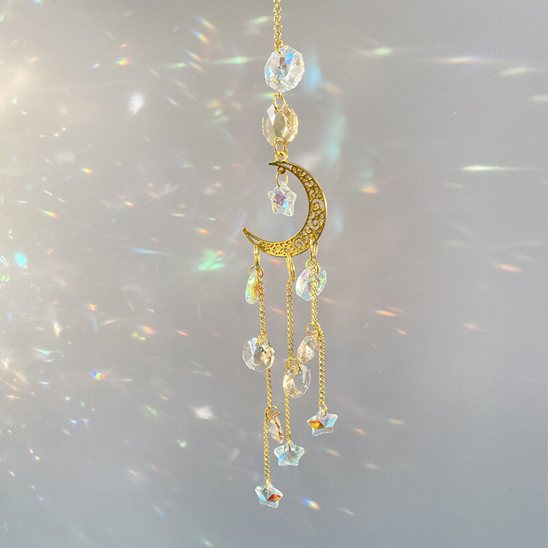 Tarpvalstybinis saulės gaudiklis tuščiaviduris pakabukas langų dekoravimas saulės gaudyklė sodo šviesų kolekcija ornamentai krištolas