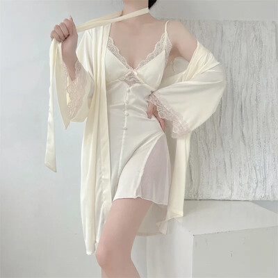 Naujas rožinis seksualus apatinis apatinis trikotažas naktiniai marškiniai, vasariniai viskozės V formos iškirptė miegui aukščiausios klasės feelsuit apatiniai naktinė suknelė