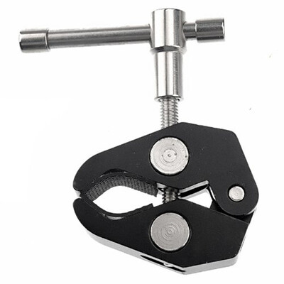 11 colių reguliuojama trinties artikuliuojanti magija rankena + super spaustukas, skirtas SLR LCD monitoriui LED blykstės lemputė studijos fotoaparato priedai