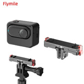 „Flymile“ magnetinio greito atlaisvinimo adapterio tvirtinimo laikikliai, skirti „Insta360 Go 3S/3“, nuimami pagrindo apsauginiai laikikliai veiksmo kameros priedas