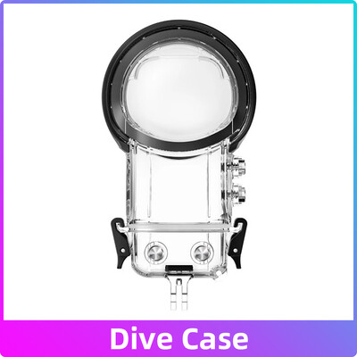 Tartozékkészlet Insta360 X3 Lens Guard védőkeret sapka búvártáska tárolótáska tok képernyővédő védő motorkerékpár tartó