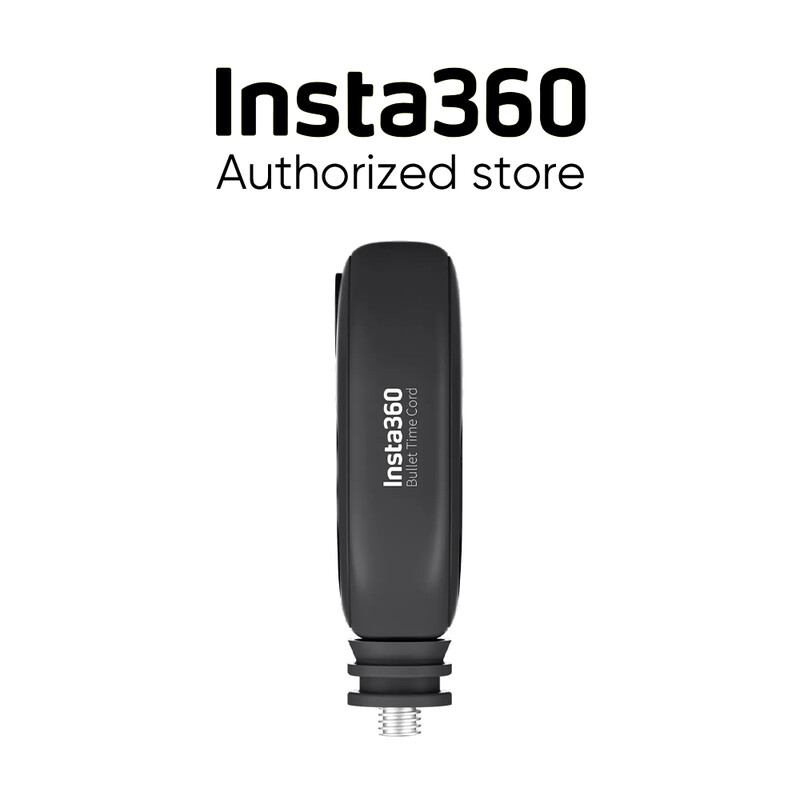 Oriģinālais Insta360 Bullet Time Cord, kabatas izmēra ložu laika piederums, rokas izvelkams vads