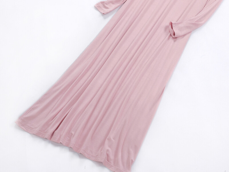 2025 m. nauji naktiniai moteriški pavasario rudens ilga suknelė Modalinės medvilnės naktiniai marškinėliai Moteriška liemenėlė paminkštinta didelio dydžio naktiniai marškinėliai