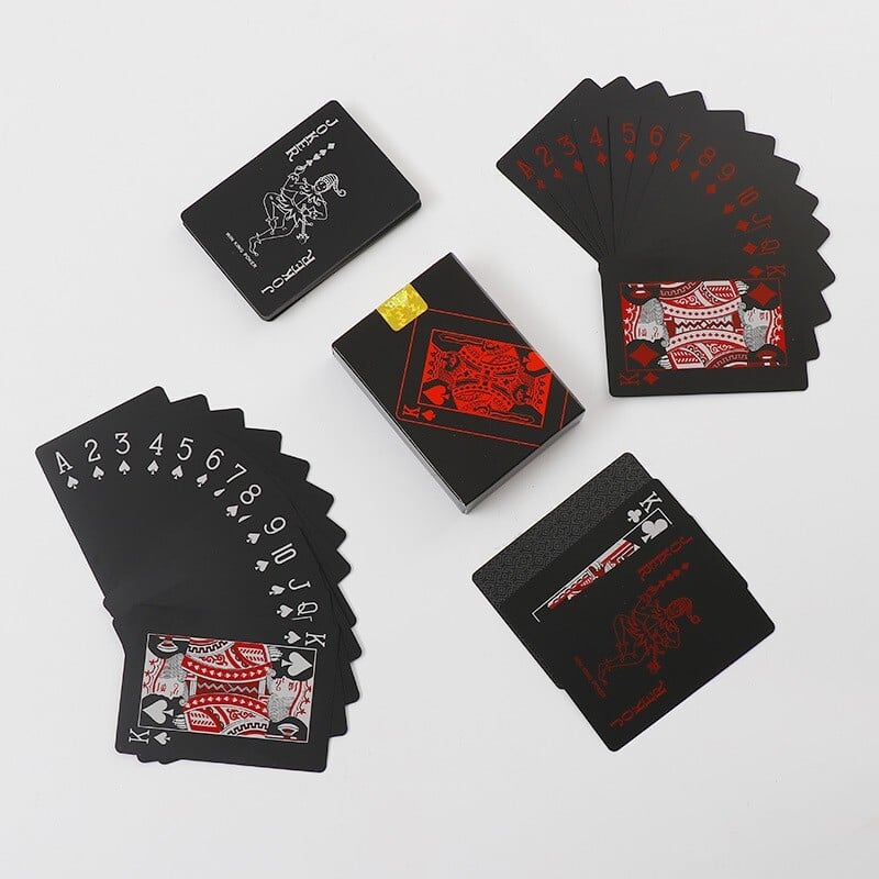 Plastic pvc cărți zburătoare de poker piese speciale de poker poker magic darts profesionale card murdar din metal