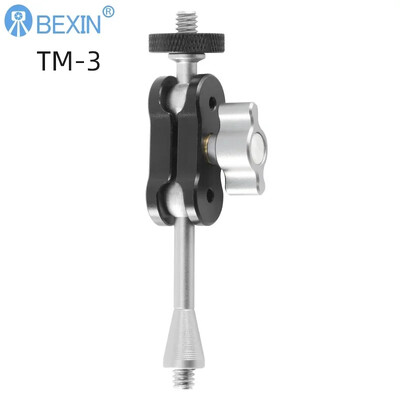 BEXIN karstās pārdošanas rūpnīcas cenas kameras Super Clamp Mount dubultās lodveida galvas adapteris, kas ir savietojams ar GoPro DJI Action vai DSLR