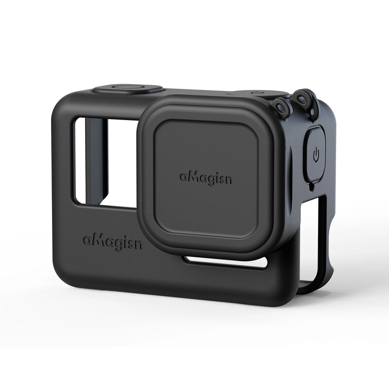 Silikoninis dėklas, skirtas Insta360 Ace/Ace Pro minkštas apsauginis apvalkalas, veiksmo kameros objektyvo dangtelis, korpuso dangtelio priedai