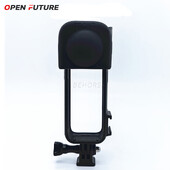 Rėmas objektyvo dangtelis skirtas Insta360 X4 objektyvo dangtelio dėklas, apsaugantis nuo įbrėžimų, silikoninis apsauginis ekrano dangtelis, sporto kameros priedai