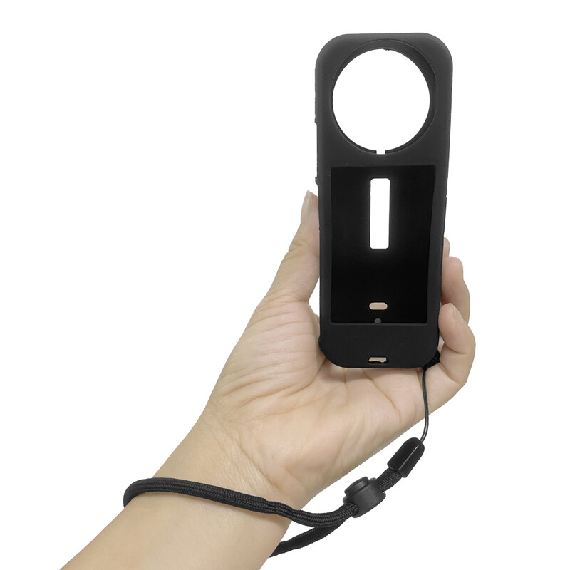 Silikona aizsargvāciņš priekš Insta360 X4 ar Insta 360 X4 objektīva vāciņu Insta360 X4 piederumiem