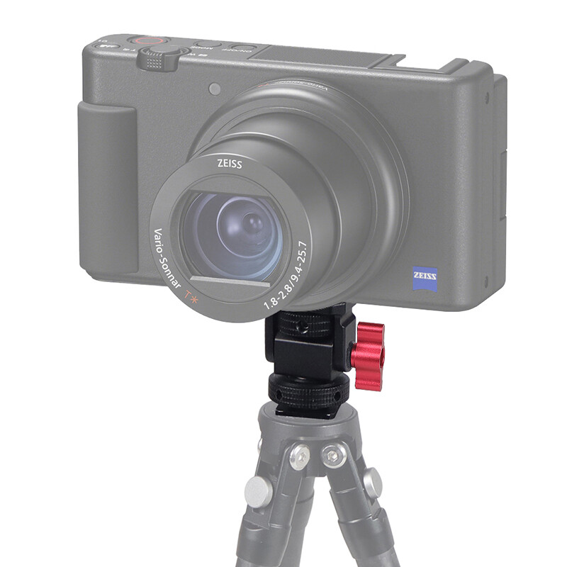 360 pasukamas monitoriaus laikiklis, EVF tvirtinimo reguliuojamas greitai atleidžiamas šaltas batas, skirtas DSLR fotoaparatui, vaizdo įrašų žurnalo mikrofono blykstės šviesos laikiklis